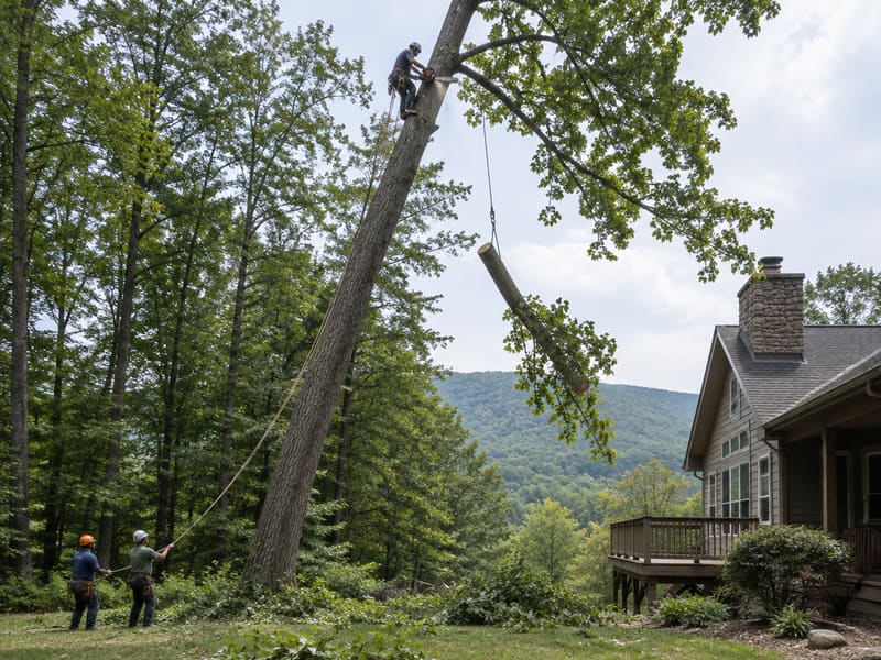 Large & Hazardous Tree Removal in Kingsport, Tennessee