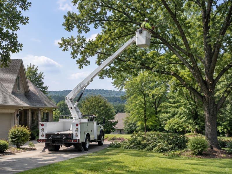 Tree Trimming & Pruning: another example of the tree work we handle around Kingsport